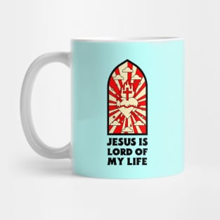 Jesus Is Lord Of My Life - Christian Saying Mug